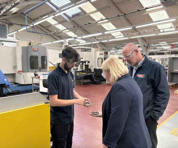 Apprentices welcomes local MP to South Tyneside Factory